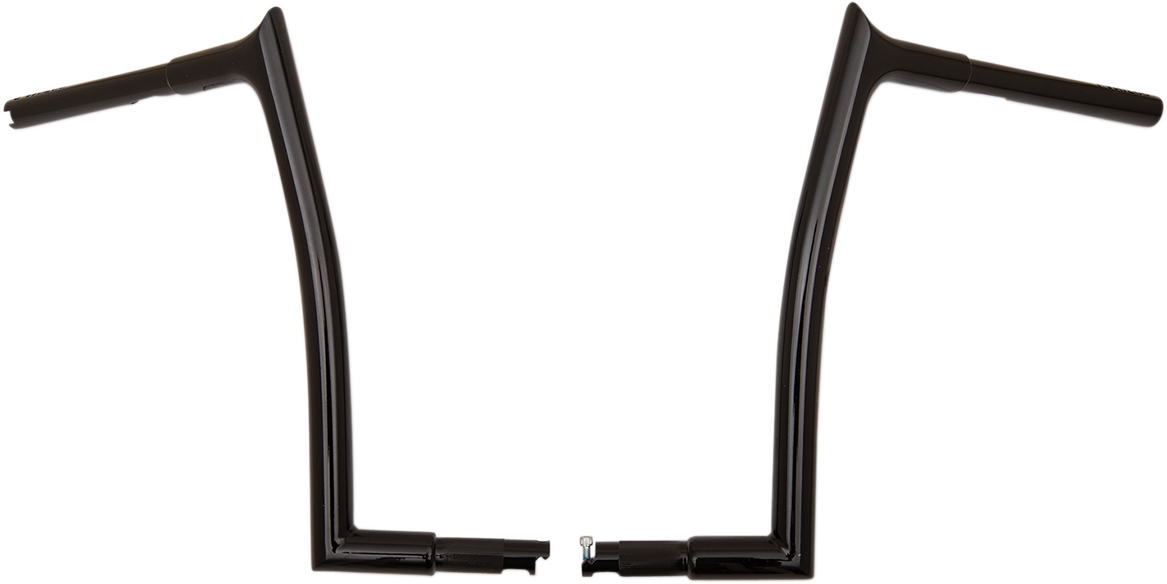 FAT BAGGERS INC. 1-1/4" EZ Install Pointed Top Handlebar - 14" - Black 907014-B — image 7