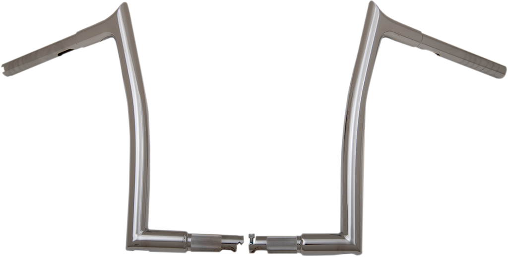 FAT BAGGERS INC. 1-1/4" EZ Install Pointed Top Handlebar - 14" - Chrome 907014 — image 6