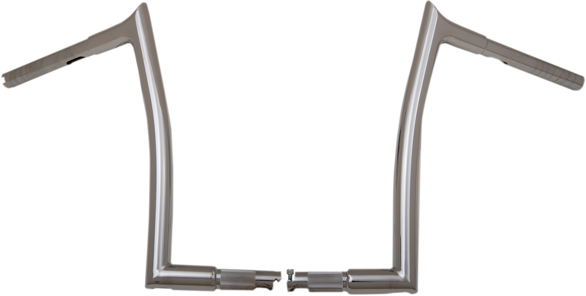 FAT BAGGERS INC. 1-1/4" EZ Install Pointed Top Handlebar - 14" - Chrome 907014 — image 6