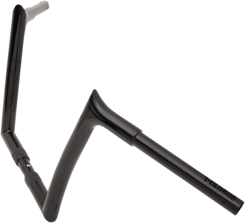 FAT BAGGERS INC. 1-1/4" EZ Install Pointed Top Handlebar - 10" - Black 908010-B — image 8
