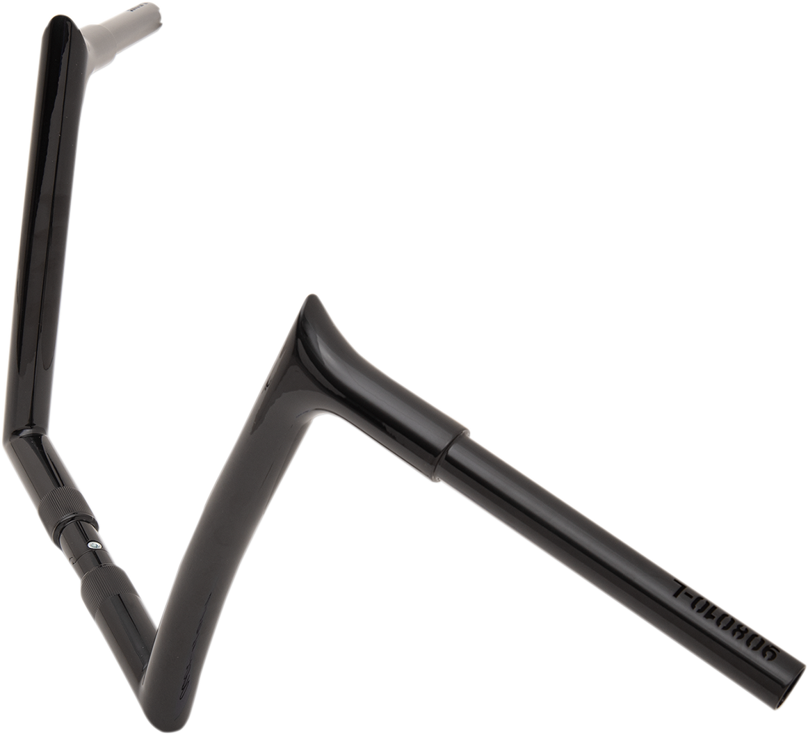 FAT BAGGERS INC. 1-1/4" EZ Install Pointed Top Handlebar - 10" - Black 908010-B — image 8