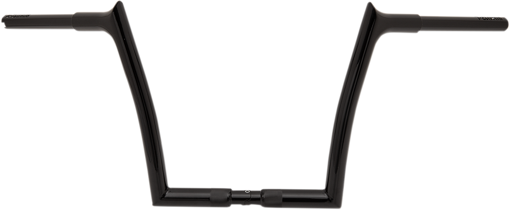 FAT BAGGERS INC. 1-1/4" EZ Install Pointed Top Handlebar - 12" - Black 908012-B — image 1