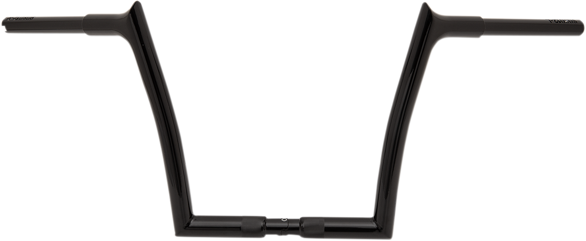 FAT BAGGERS INC. 1-1/4" EZ Install Pointed Top Handlebar - 12" - Black 908012-B — image 1