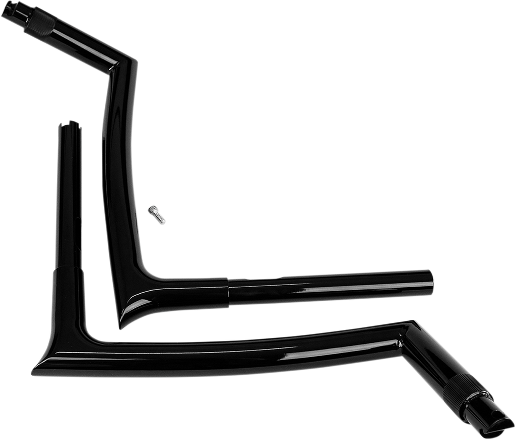 FAT BAGGERS INC. 1-1/4" EZ Install Pointed Top Handlebar - 12" - Black 908012-B — image 4