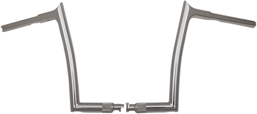 FAT BAGGERS INC. 1-1/4" EZ Install Pointed Top Handlebar - 12" - Chrome 908012 — image 1