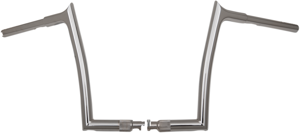 FAT BAGGERS INC. 1-1/4" EZ Install Pointed Top Handlebar - 12" - Chrome 908012 — image 1