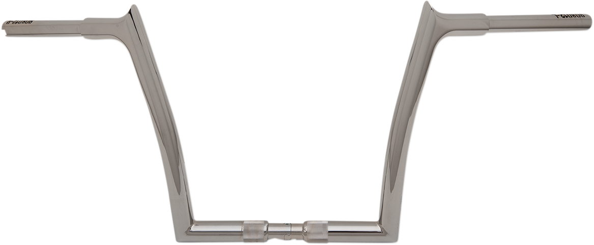 FAT BAGGERS INC. 1-1/4" EZ Install Pointed Top Handlebar - 12" - Chrome 908012 — image 6