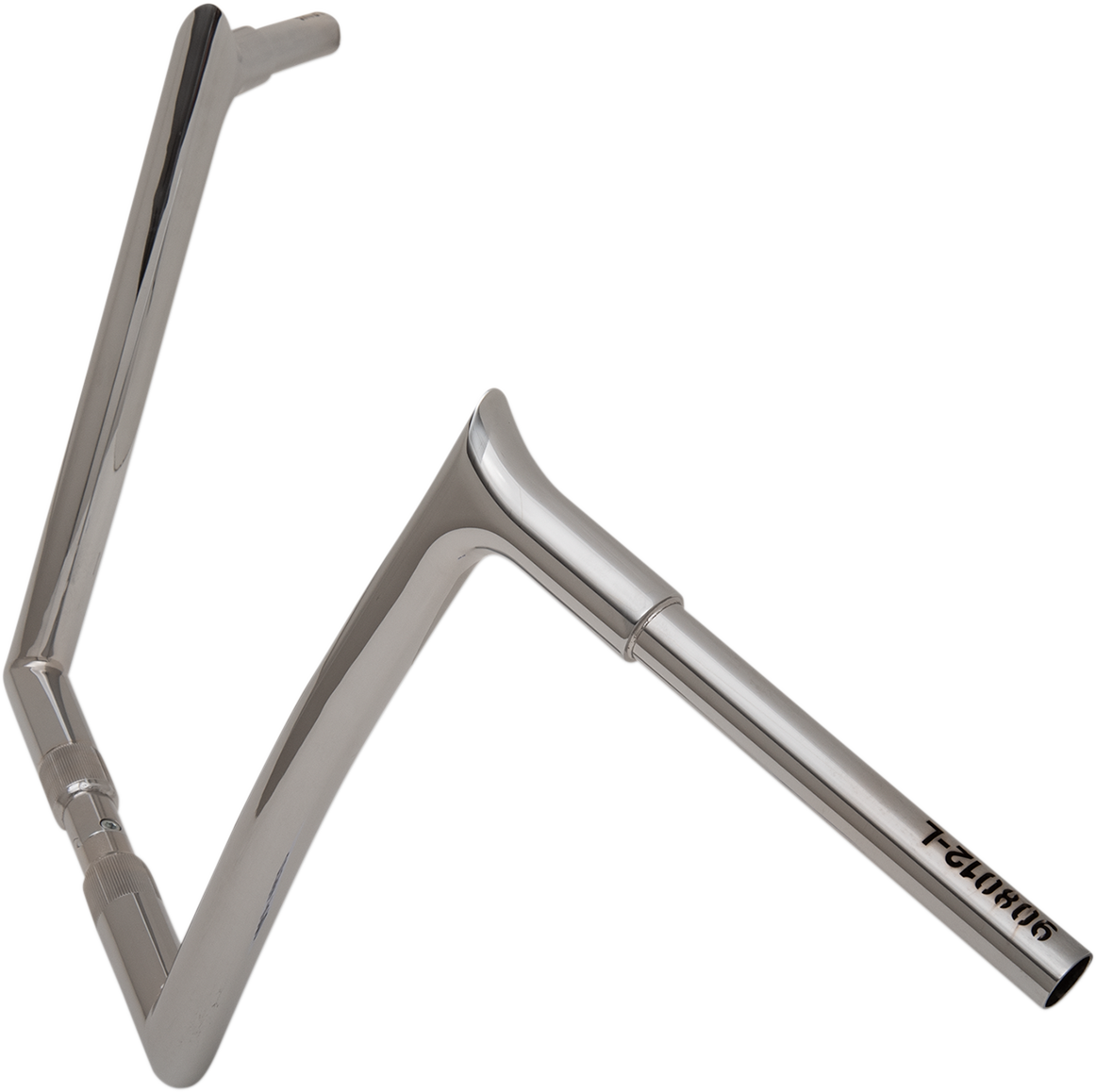 FAT BAGGERS INC. 1-1/4" EZ Install Pointed Top Handlebar - 12" - Chrome 908012 — image 7