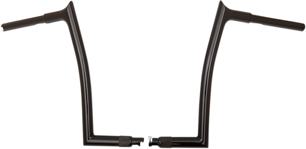 FAT BAGGERS INC. 1-1/4" EZ Install Pointed Top Handlebar - 14" - Black 908014-B — image 1