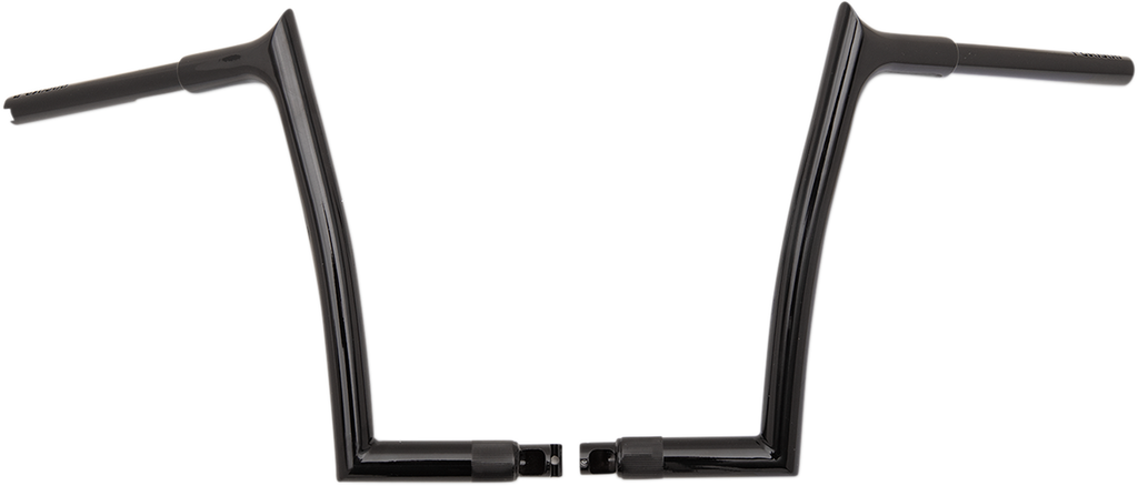 FAT BAGGERS INC. 1-1/4" EZ Install Pointed Top Handlebar - 16" - Black 908016-B — image 2
