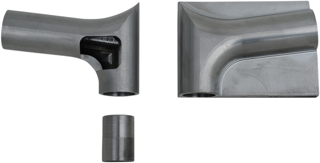 FAT BAGGERS INC. 1-1/4" EZ Install Pointed Top Handlebar Kit - 16" - Chrome 909116 — image 10