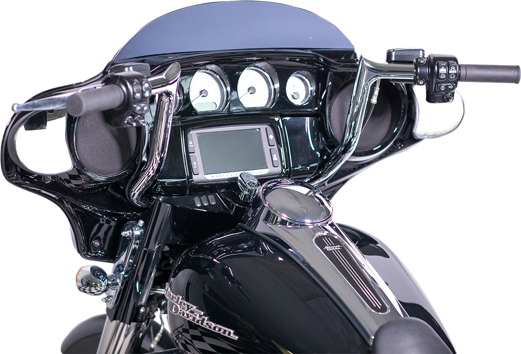 FAT BAGGERS INC. 1-1/4" EZ Install Pointed Top Handlebar Kit - 16" - Chrome 909116 — image 13