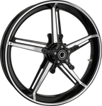 ARLEN NESS Wheel with Hub/Adapter - Factory 24 - Front - Black/Contrast Cut - 19x3.25 — image 1