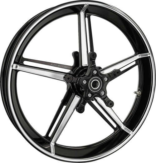 ARLEN NESS Wheel with Hub/Adapter - Factory 24 - Front - Black/Contrast Cut - 19x3.25 — image 1