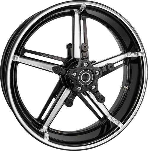 ARLEN NESS Wheel with Hub/Adapter - Factory 24 - Front - Black/Contrast Cut - 19x3.25 — image 2
