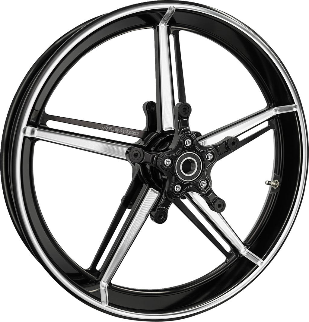 ARLEN NESS Wheel with Hub/Adapter - Factory 24 - Front - Black/Contrast Cut - 21x3.5 — image 1