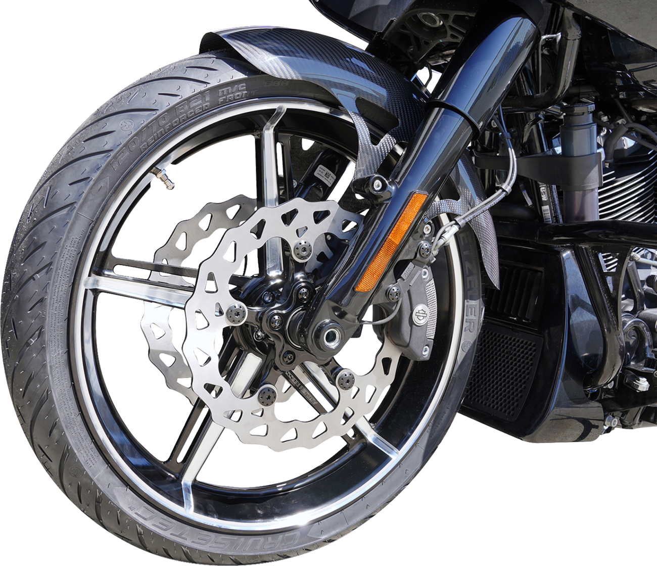 ARLEN NESS Wheel with Hub/Adapter - Factory 24 - Front - Black/Contrast Cut - 21x3.5 — image 4