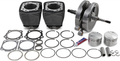 S&S CYCLE 96" Sidewinder® - 3.625" Big Bore - Stroker Kit - Wrinkle Black - Evolution Big Twin 91-7661 — image 1