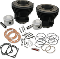 S&S CYCLE 3-7/16" Bore Cylinder and Stroker Piston Kit - Big Twin 91-9017 — image 1