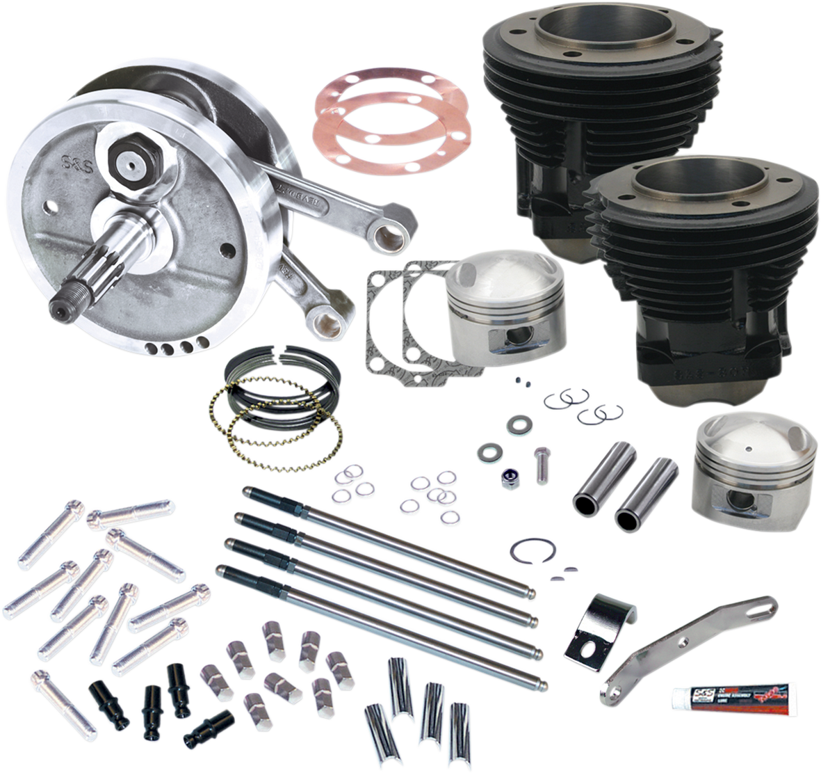 S&S CYCLE 93" Sidewinder® Big Bore Stroker Engine Performance Kit 91-9126 — image 2