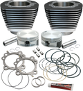 S&S CYCLE Cylinder & Piston Replacement for S&S 106" Stroker Kit - Black 910-0203 — image 1