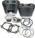 S&S CYCLE 97" Big Bore Cylinder Kit - Wrinkle Black - Twin Cam 910-0205 — image 1