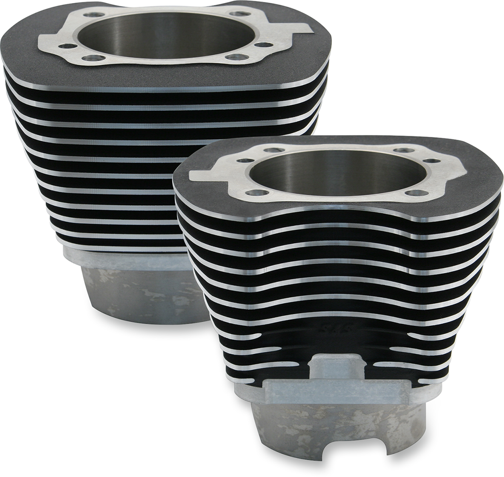S&S CYCLE Cylinders - 4.125" - Black 910-0255 — image 1