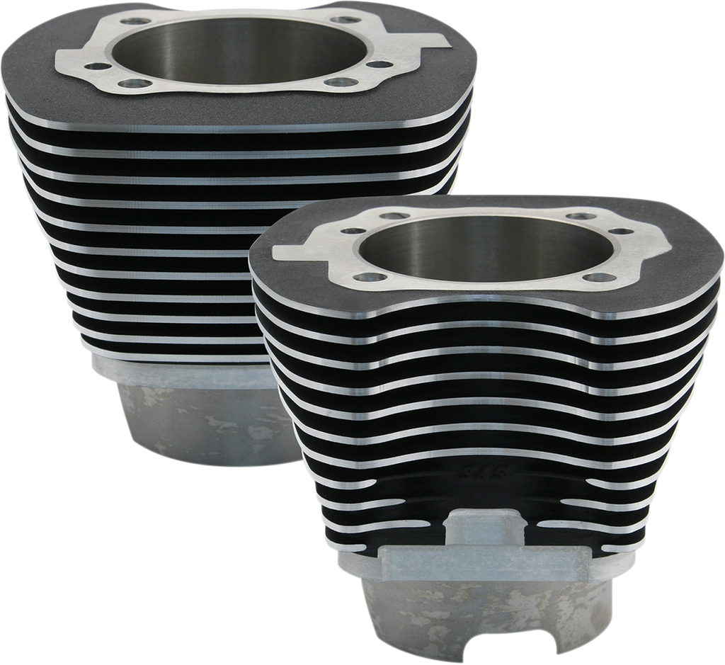 S&S CYCLE Cylinders - 4.125" - Black 910-0255 — image 2