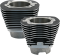 S&S CYCLE Cylinders - 4.125" - Black 910-0401 — image 1