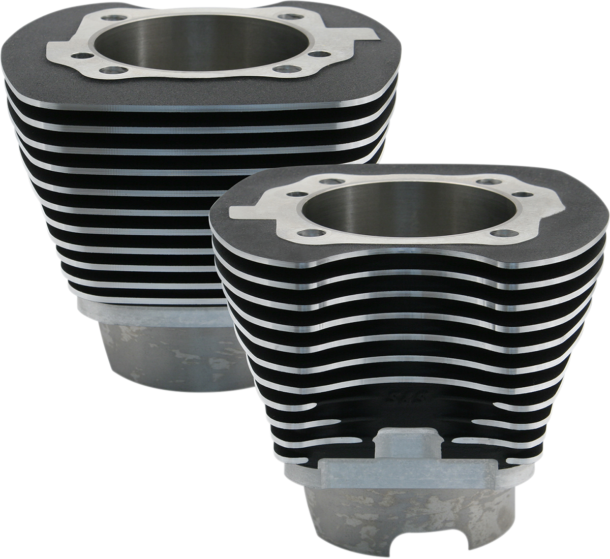 S&S CYCLE Cylinders - 4.125" - Black 910-0401 — image 1
