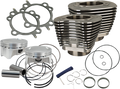 S&S CYCLE 98" Big Bore Cylinder Kit - Wrinkle Black - Twin Cam 910-0481 — image 1