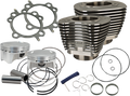 S&S CYCLE 107" Big Bore Cylinder Kit - Wrinkle Black - Twin Cam 910-0500 — image 1