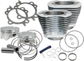 S&S CYCLE 4" Big Bore Bolt-In Sidewinder® Cylinder Kit - 100" - Silver 910-0642 — image 1