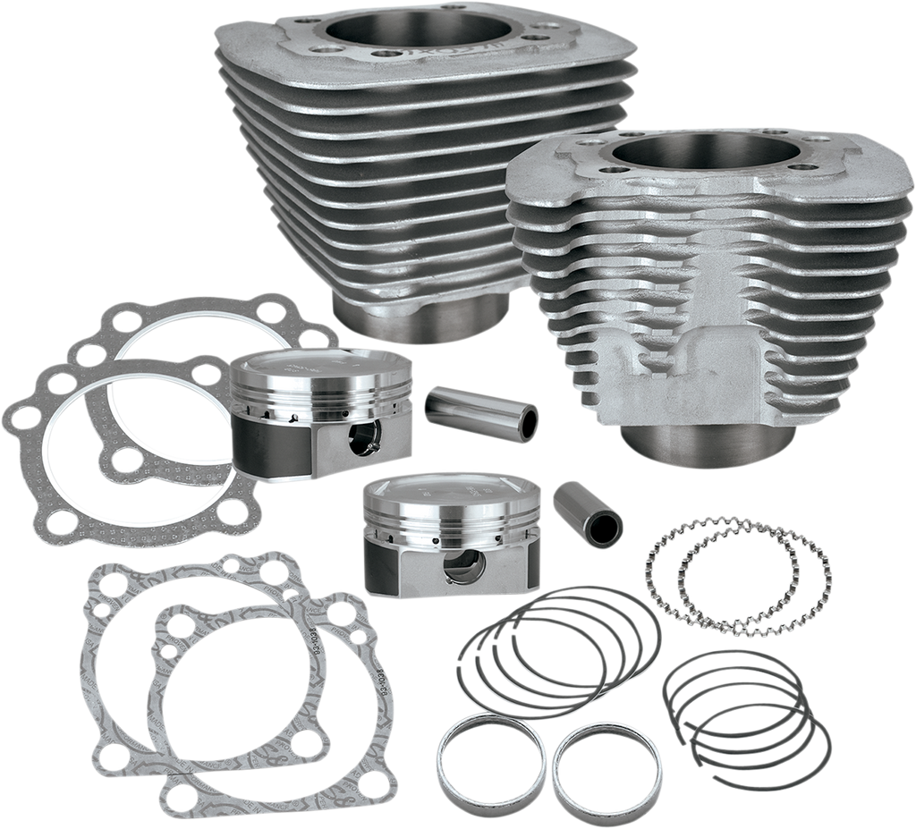 S&S CYCLE 1200cc Conversion Kit - XL883 - Wrinkle Black 910-0687 — image 2
