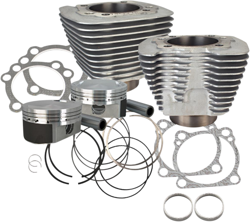 S&S CYCLE Cylinder Kit - 1200 cc Conversion - 10.3:1 Compression Ratio - Silver - XL 910-0689 — image 1