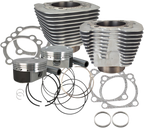 S&S CYCLE Cylinder Kit - 1200 cc Conversion - 10.3:1 Compression Ratio - Silver - XL 910-0689 — image 1