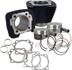 S&S CYCLE Cylinder Kit - 1200 cc Conversion - 11.2:1 Compression Ratio - Wrinkle Black - XL 910-0692 — image 2
