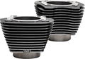 S&S CYCLE Cylinder Set - 4.25" Bore - Unhoned - Black Granite w/Highlights - M8 910-0739A — image 1