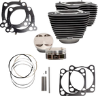 S&S CYCLE Cylinder Kit - 131" Stroker Cylinder - Wrinkle Black w/Highlights - M8 910-0762A — image 1