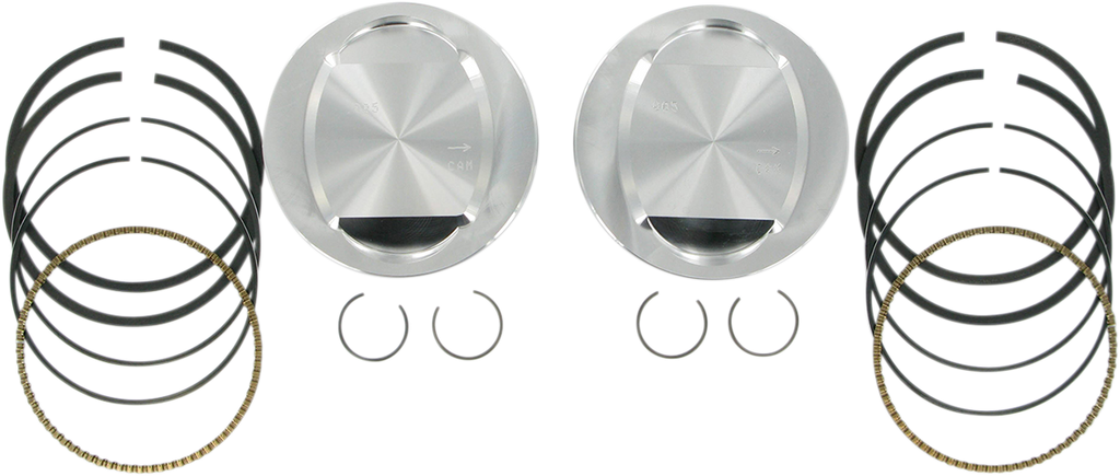 S&S CYCLE Piston Kit - For 95" Big Bore Kit - 3.875" - +0.005" 92-1204 — image 1