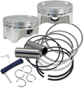 S&S CYCLE Big Bore Forged Piston Kit - 3.937" Bore - 107" Twin Cam - Standard 920-0100 — image 1