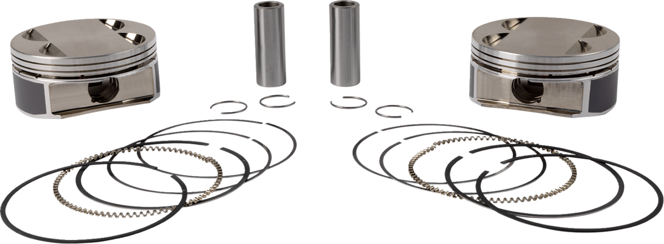S&S CYCLE Big Bore Piston Kit - 124" - +.010 - M8 920-0141 — image 1