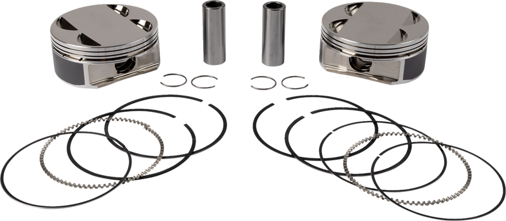 S&S CYCLE Big Bore Piston Kit - 128" - +.010 - M8 920-0142 — image 1