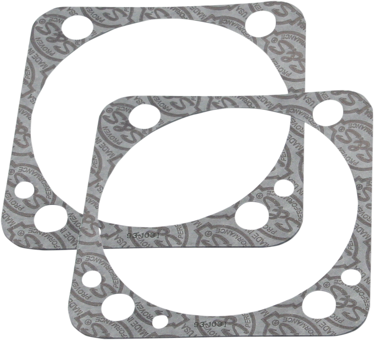 S&S CYCLE Base Gaskets - Front or Rear 4.125" - STK - '99-'17 Twin Cam 930-0101 — image 2