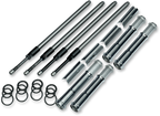 S&S CYCLE Quickee Pushrod Kit with Chrome Covers - M8 930-0123 — image 1