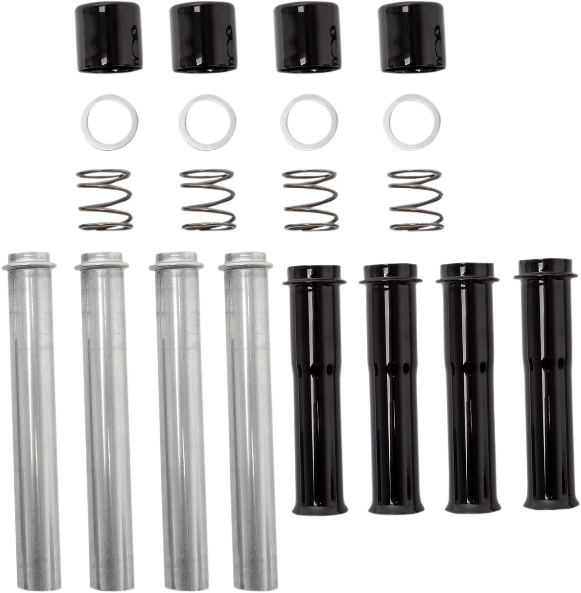 S&S CYCLE Pushrod Tubes - Gloss Black - Twin Cam | M8 930-0124 — image 1