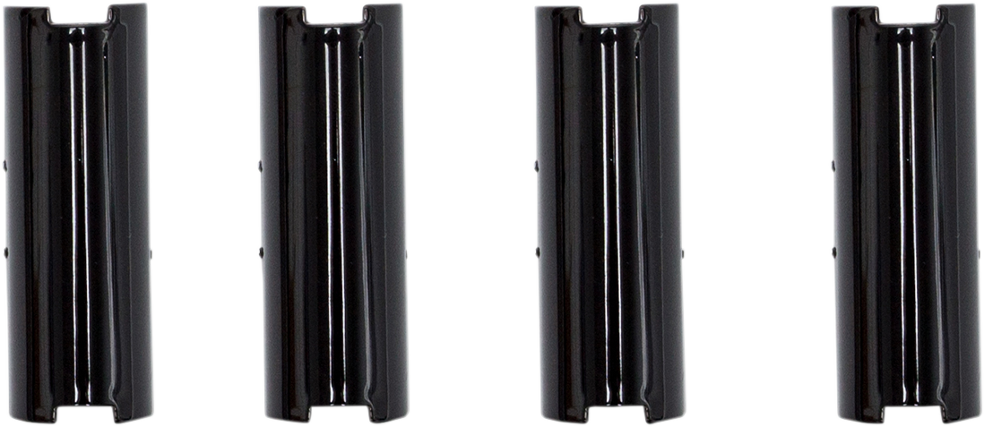 S&S CYCLE Pushrod Cover Keeper Set - Gloss Black - 2.200" - M8 930-0138 — image 1