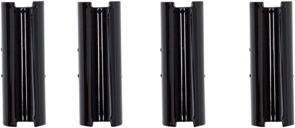 S&S CYCLE Pushrod Cover Keeper Set - Gloss Black - 2.500" - Twin Cam 930-0142 — image 1