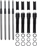 S&S CYCLE Quickee Pushrods Kit with Gloss Black Covers - Twin Cam 930-0143 — image 2