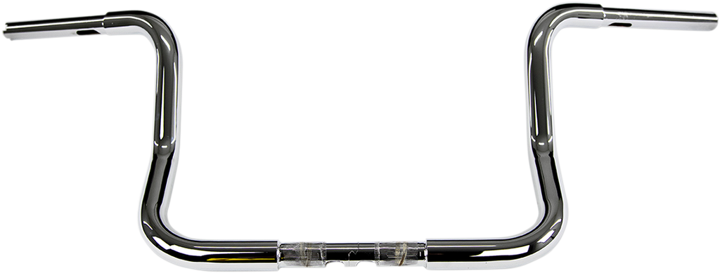 FAT BAGGERS INC. 1-1/4" EZ Install Round Top Handlebar - 10" - Chrome 943010 — image 3